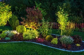 Outdoor Accent Lighting helps make the house glow