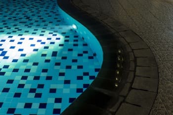 Pool Accent lights help make swimming fun